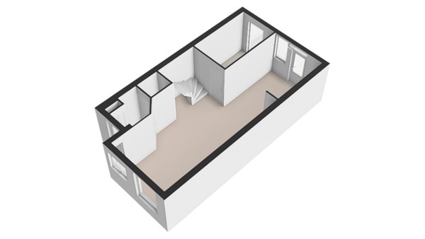 Plattegrond - Valkenlaan 81, 2623 HN Delft - Begane grond-3D.jpg